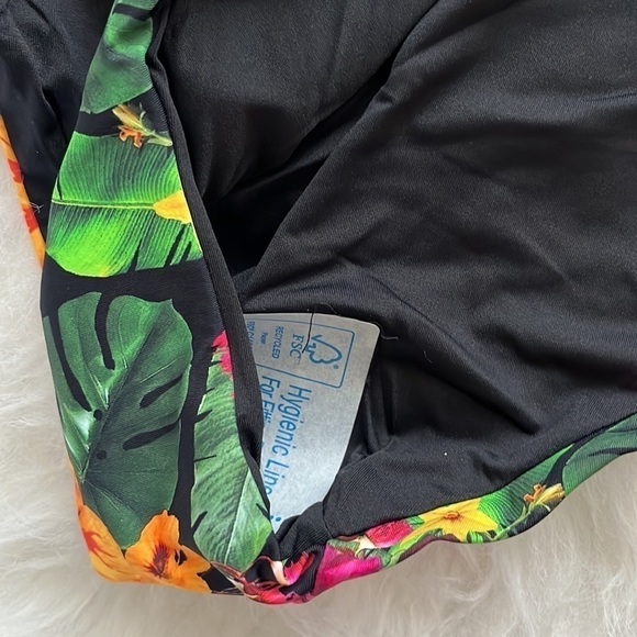 Andie Swim Santorini Knot Keyhole Swimsuit Size XS Tropical Print - Picture 6 of 7